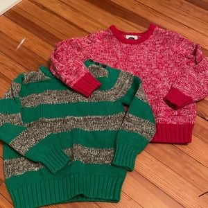 Bundle knit toddler sweaters. 5T.
